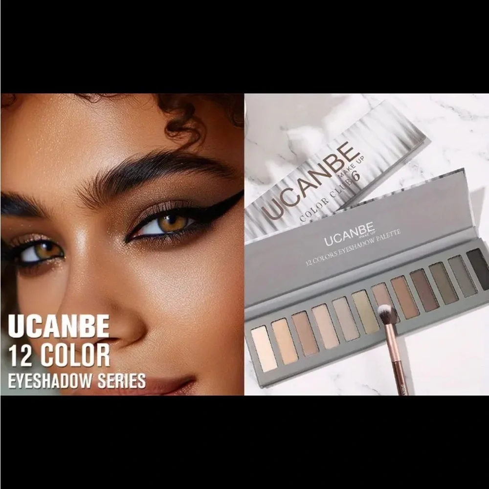 12 Color Eyeshadow Makeup Palette - Naked Shades